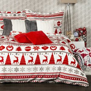 4Home Christmas karácsonyi mikroflanel ágyneműhuzat, 160 x 200 cm, 70 x 80 cm, 160 x 200 cm, 70 x 80 cm kép