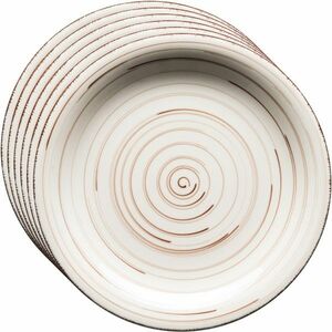 Mäser Bel Tempo 6 db desszert tányér szett, 19, 5 cm, bézs kép