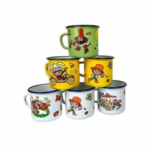 Belis Večerníček zománcozott bögre, 8 cm, 0, 35 l kép