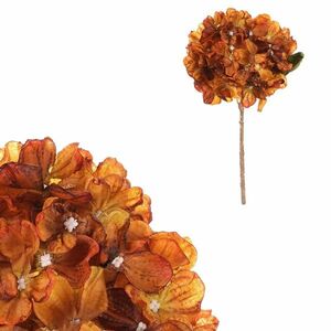 Narancssárga hortenzia - művirág, 62 cm kép