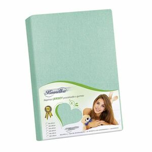 Kamilla dzsörzé lepedő, világoszöld, 160 x 200 cm kép