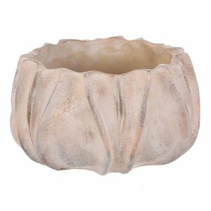 Beton virágcserép burkolat S, szürke, 20 x 11 cm, 20 cm kép