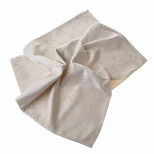 Hópelyhek karácsonyi vízálló terítő, arany, 140 x 140 cm kép