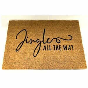 Jingle all the way kókusz lábtörlő, 39 x 59 cm kép