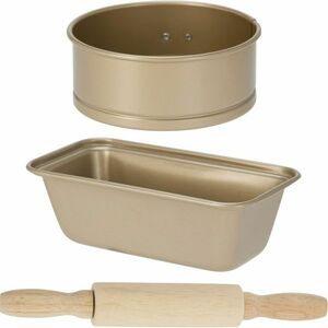 Gyerek sütőkészlet - 2 forma, sodrófa kép