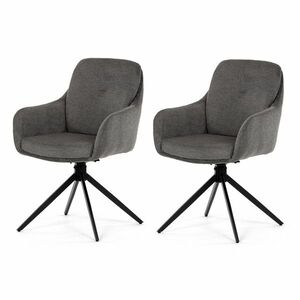 Étkezőszék-készlet visszahúzható mechanizmussalDCH-P3174 GREY2, 2 db kép