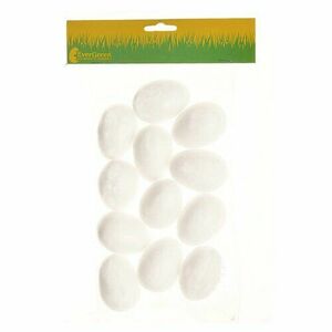 Polisztirol tojáskészlet, magasság 6 cm, 12db/csomag kép