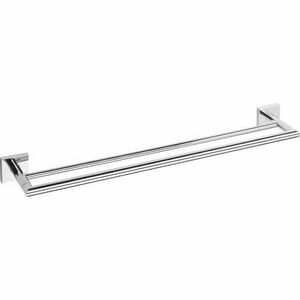 SAPHO XQ404 X-Square kéztörlő tartó dupla 65 cm, ezüst kép