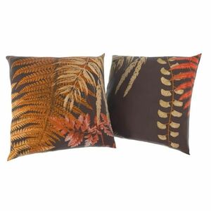 Kvalitex Páfrány párnahuzat barna, 40 x 40 cm, 2 db-os készlet kép