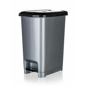 Banquet STEP pedálos szemeteskosár 25 l, szürke, 25 l kép