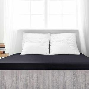 4Home Mako jersey lepedő fekete, 180 x 200 cm kép