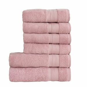 Stanex MEXICO törölköző szett régi rózsaszín, 4 db 50 x 100 cm, 2 db 70 x 140 cm kép