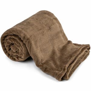 Matex Plain pléd barna, 150 x 200 cm kép