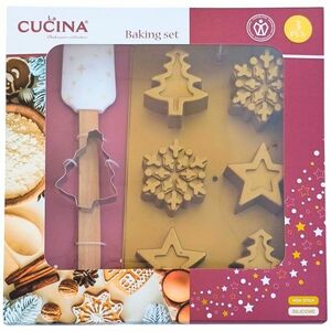 Vločka children's baking set – mould, cookiecutter, spatula kép