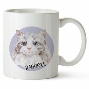 Bohemia Gifts Ragdoll kerámia bögre - 350 ml kép
