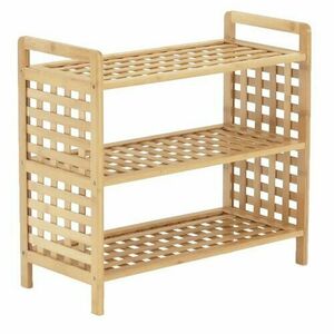 Soveto 2 lakkozott bambusz cipőtartó kép