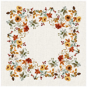 Asztalterítő Őszi virágok, 35 x 45 cm, 4 darabosszett kép