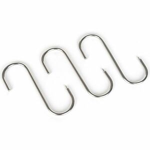 Banquet Rozsdamentes horgos akasztó füstölőhözAKCENT 13 x 9 cm, 3 db, M kép