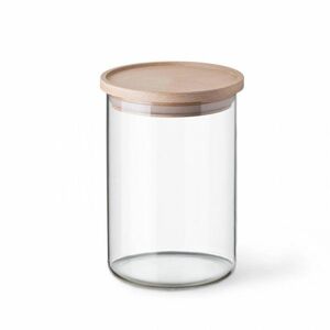 Simax 5152 üvegedény fa fedéllel, 0, 8 l kép