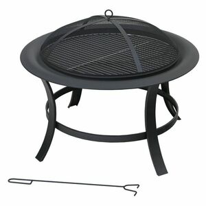 Cattara 13016 Taal tűzrakó grillráccsal és fedél kép