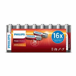 Philips AA 1, 5 V Power Alkaline elem, 16 db kép