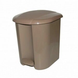 Pedálos szemetes, 17 l, kávé kép