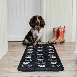 PET REBELLION Futószőnyeg Country Walk Black, 45 x150 cm kép