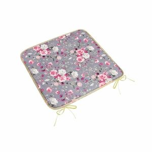 Bellatex Adéla Virág sima ülőpárna rózsaszín rózsa, 40 x 40 cm kép