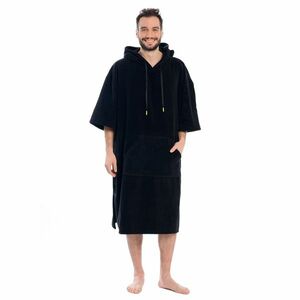 Towee Surf poncho MONO fekete, 80 x 115 cm, 80 x 115 cm kép