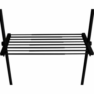 Wenko Teleszkopikus drótpolc Herkules, 73–120 cm, fekete kép