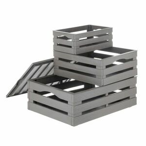 Tina Tris ládaszett, 3 db-os, barna kép