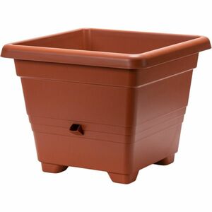 Plastia Bergamot önöntöző virágtartó 50 x 50 cm világosbarna, 50 x 50 cm kép