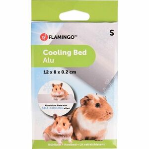 Flamingo Alumínium hűtő alátét rágcsálóknak, Sméret, 12 x 8 x 0, 2 cm kép