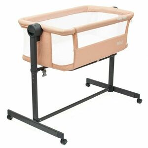 Baby Mix Rose szalmaszínű kiságy, 84 x 80 x 52 cm kép