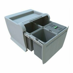 Elletipi Beépíthető szemetes CITY - kihúzható, 12+12+12+12 l kép