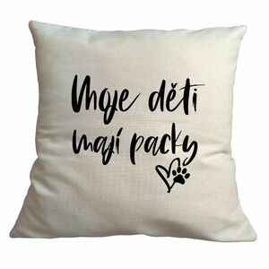 Bohemia Gifts Párnahuzat - Packy, 40 x 40 cm kép