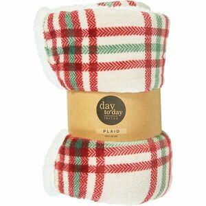 Báránybőr takaró Checkered 160 x 130 cm kép