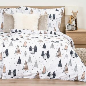 4Home Pamut ágynemű Frugal Winterland, 160 x 200 cm, 70 x 80 cm kép