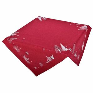 Karácsonyi terítő, piros, 85 x 85 cm kép