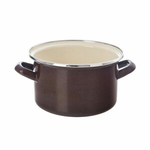 Orion Brown zománcozott edény peremmel, 2 l, 2 l kép