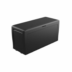 Keter Garden Samoa Rattan tárolódoboz antracit 270 l, 117 x 57 x 45 cm kép
