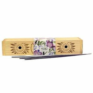Arome Secret garden fa doboz illatpálcikákkal Purple Haze, 10 pálcika kép