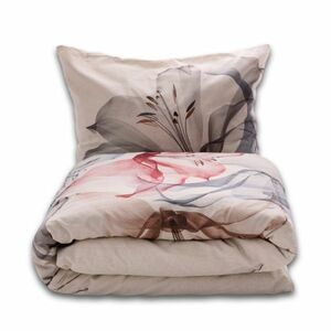 Lilie pamut és len keverékből készült ágyneműhuzat, 220 x 200 cm, 2x 70 x 80 cm kép