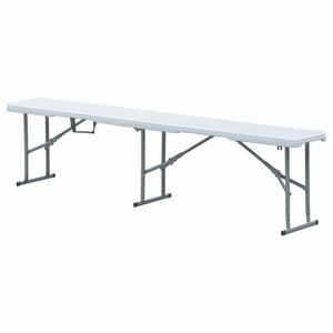 Autronic Kerti pad, fém, műanyag, fehér, AZ-K 1001WT kép