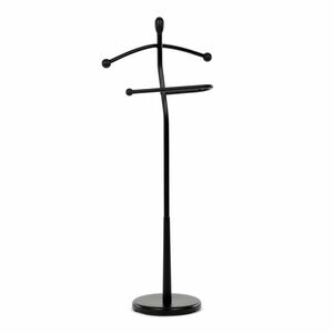 Néma szolga 82646 BK, fém, fekete kép