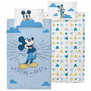 Gyerek ágynemő Mickey Mouse Jsi Nejlepší, 100 x135 cm, 40 x 60 cm kép