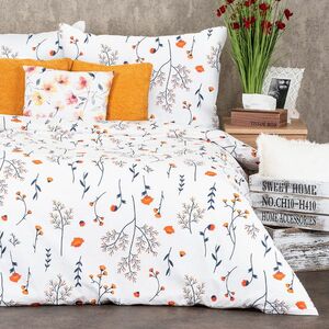 4Home Floret pamut ágyneműhuzat, 140 x 220 cm, 70 x 90 cm kép