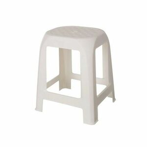 DESIGN műanyag szék, fehér, 41 x 35 x 46 cm kép