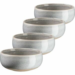 Mäser 4 db-os leveses tálkészlet AQUATA – 14 cm, szürke kép