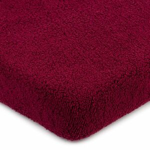 4Home gyapjú hatású lepedő bordó, 90 x 200 cm kép